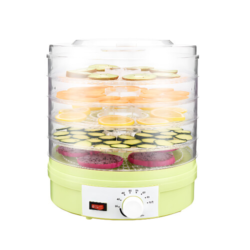 Large Capacity Food Dehydrator 5 Racks 350W 28x30cm Light Green 2