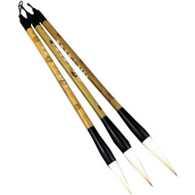 Calligraphy Set Watercolor Brush, 3-Piece Chinese Calligraphy Brush Set, Japanese Kanji Brush For Watercolor Drawing