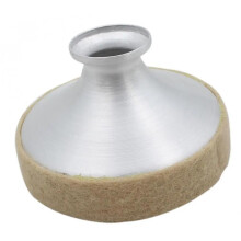 Saxophone Mute Aluminum Alloy, Soprano Sax Silencer, Noise Reduction for Practice, Anti-Interference, Accessory