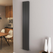 (1800x272mm Double) Vertical flat radiator anthracite all sizes
