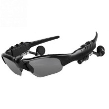 (Black) Wireless Bluetooth Sunglasses Wireless Headset Protection Polarized Sunglasses