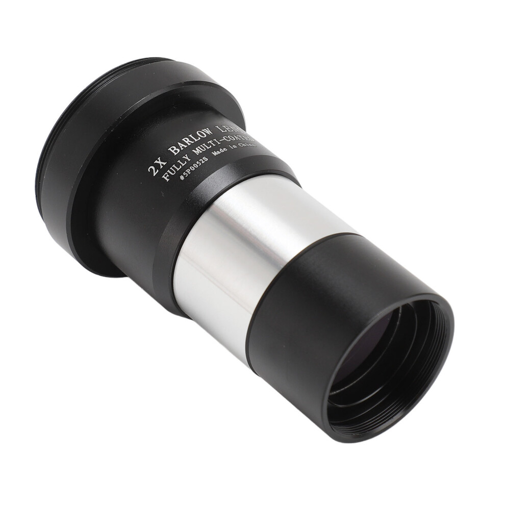 2X Fully Multi Coated Metal Barlow Lens 1.25In For Telescopes 7631337476188