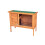 Oypla Oypla Single Rabbit Hutch 820x390x700mm 10