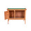 Oypla Oypla Single Rabbit Hutch 820x390x700mm 9