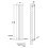 AICA (1600x272mm Single) Vertical flat radiator white all sizes 3