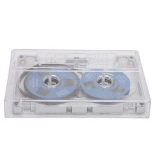 55-Minute Aluminum Blank Reel-to-Reel Sound Cassette Tape, Blue Plate