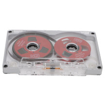 55Min Aluminium Spule-zu-Spule Leerkassette für Musikaufnahme in Silber und Rot