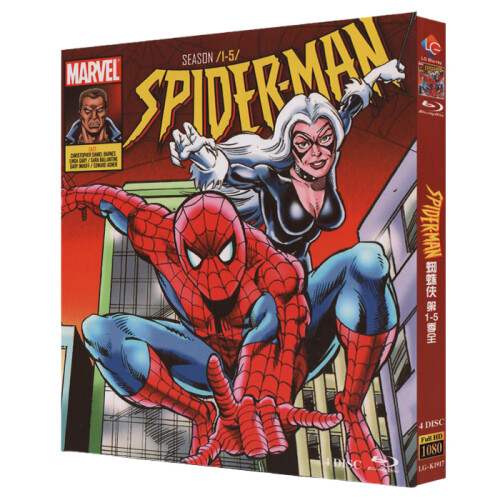 Spider-Man Season 1-5 Blu-ray 1080P BD