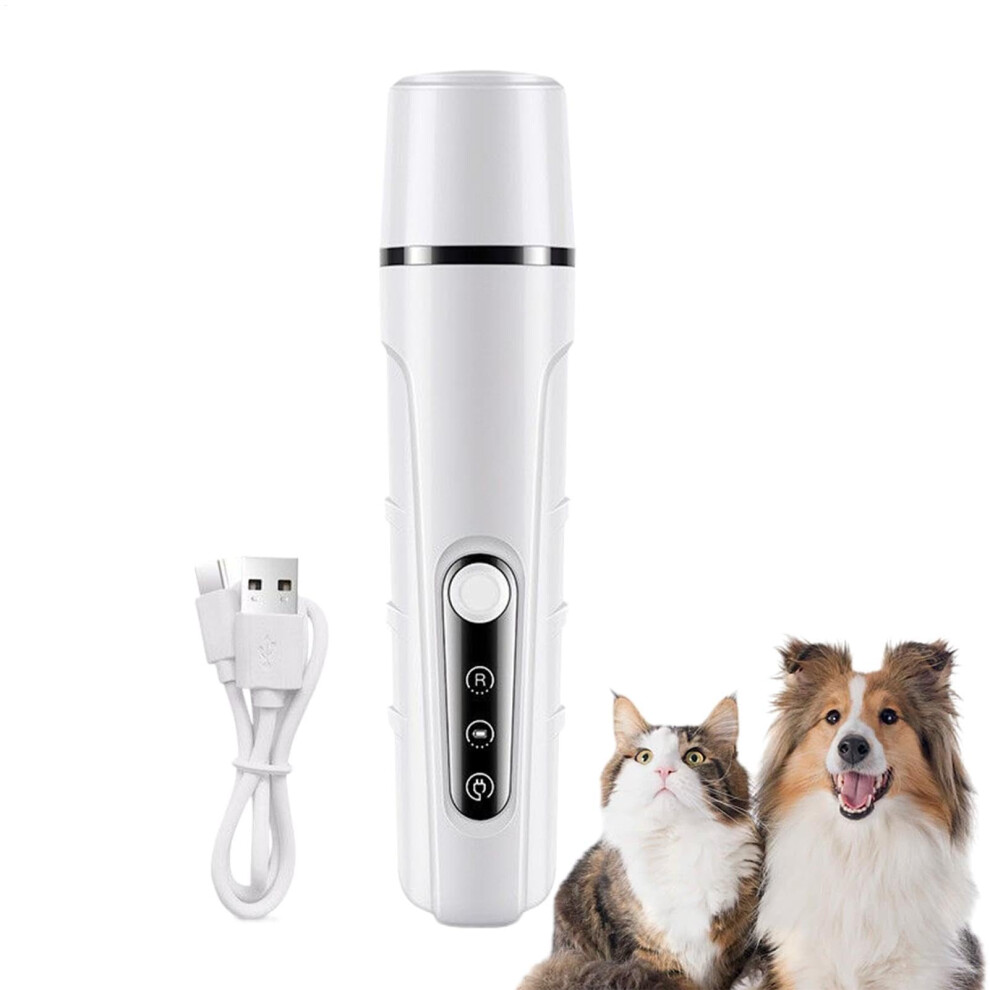 Dog Nail Trimmer Rechargeable Dog Nail Grinder For Dogs Cats Rabbits Quiet Design Pet Nail Care Tool-image-OPC-PJGBQ2K-NEW