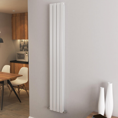 AICA (1800x272mm Double) Vertical flat radiator white all sizes