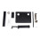 19.69x16.14 Inch Stainless Steel Tattoo Workbench,Adjustable Height 3