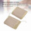 Full Size Baby Crib Mesh Bumper - Breathable Secure Adjustable Beige 6