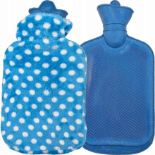 Termofor Rubber In Plush Cover Warmer Nice 2 Liters Of Water