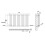 AICA (White, 600*1020mm?double?) Flat Panel Column Radiator 3