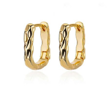 (E3120G-8) Luxury Aesthetic Rainbow Zirconia Stud Earrings for Women - Trendy Stainless Steel Hoop Drop Earrings for Girls