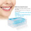 Interdental Flossers Soft Silicone Double Ended Blue One Size 200 Count 2