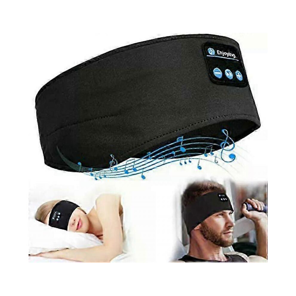 Bluetooth Sleep Headband - Built-in HD Stereo Speakers, Ultra-Soft Wireless Headphones for Sleep, Perfect Gift for Him/Her