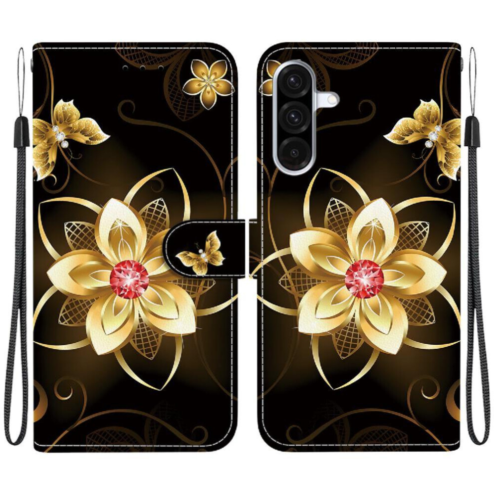 (C6) Flip Case For Samsung Galaxy A17 5G Pu Leather Card Slot Kickstand Pattern Cover Wallet Card Slots 764563171057