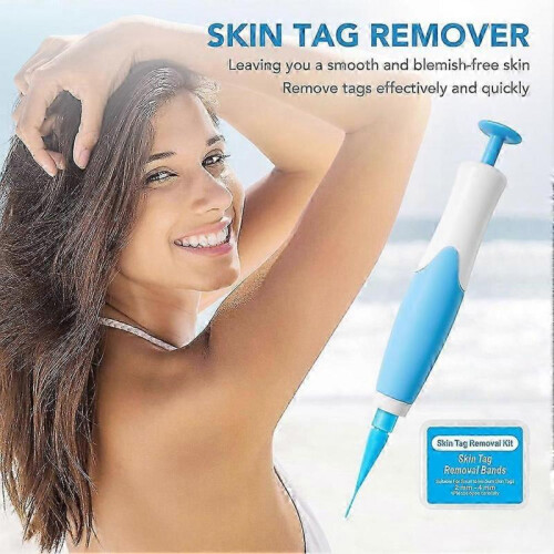(Orange)Skin-Tag Remover Double Headed Pen Set, Multi-Purpose 2 in 1 Design,Fast Effective,Portable Convenient Manual 2