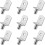 Shelf Support Pegs, 25PCS L-Shaped Metal Bracket for Cabinet Cupboard Bookcase 1