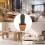 Cactus Toothpick Holder - 3D Printed Simulation Potted Desk Decor for Home & Kitchen 4