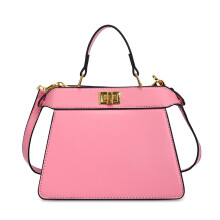 (Pink) Retro one-shoulder crossbody bag