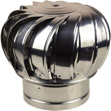 Chimney Spinner Cowl Stainless Steel 200 Mm 400 Mm Chimney Cap Exhaust Roof Attic Waterproof Rainproof