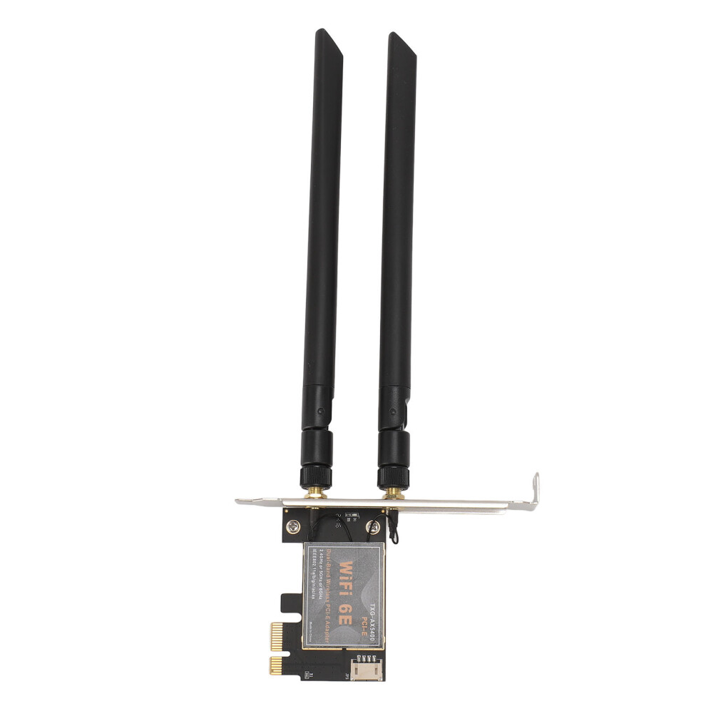 Pcie Wifi 6E Card 6000Mbps Bluetooth 5.2 For Win 10 11 With 8Db Antennas 5061337509333