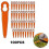 100Pcs for STIHL Polycut 2-2 ABS Cutting Blades Lawn Mower Replacement Parts 1