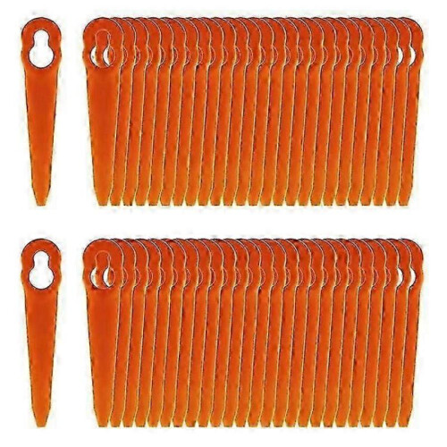 100Pcs for STIHL Polycut 2-2 ABS Cutting Blades Lawn Mower Replacement Parts 1