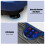 (Blue) Vibration Plate Exercise Machine for Home Fitness 8