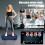 (Blue) Vibration Plate Exercise Machine for Home Fitness 6