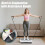 (White) Vibration Plate Exercise Machine for Home Fitness 4