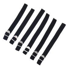 Adjustable Catcher Shin Guard Straps 6pcs Durable and Rust-Resistant Buckles