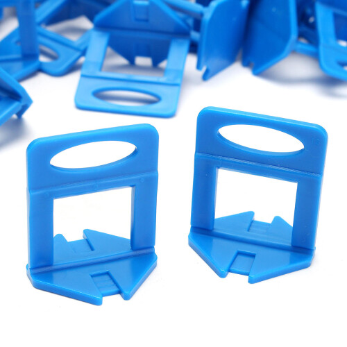 100Pcs Leveler Ceramic Clips Spacers Plastic Tile Wall Floor Leveling System Tool 2