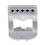 100pcs 1.5mm Tile Leveling System Plastic Spacers Tiling Tool Flooring Clips 3