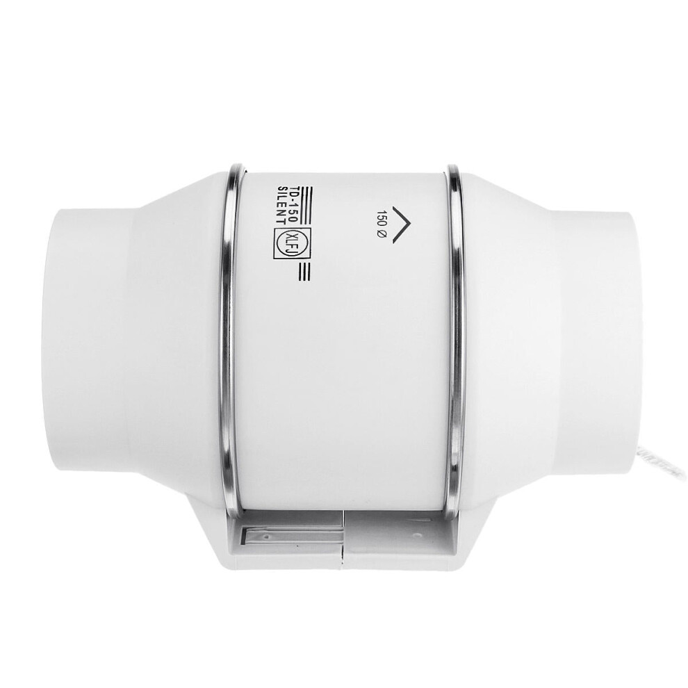 (6 Inch) 4/6/8 Inch Ventilation Inline Extractor Fan Window Wall Kitchen Toilet Exhaust Blower45W 75W 135W 1138392122549
