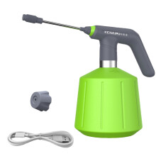 (Green, 2.5L) 1.5L/2L/2.5L Electric Disinfection Watering Can Spray Bottle USB Rechargeable Spray Guns