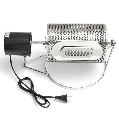 Stainless Steel Coffee Bean Roasting Machine Coffee Roaster Roller Baker Tools 2