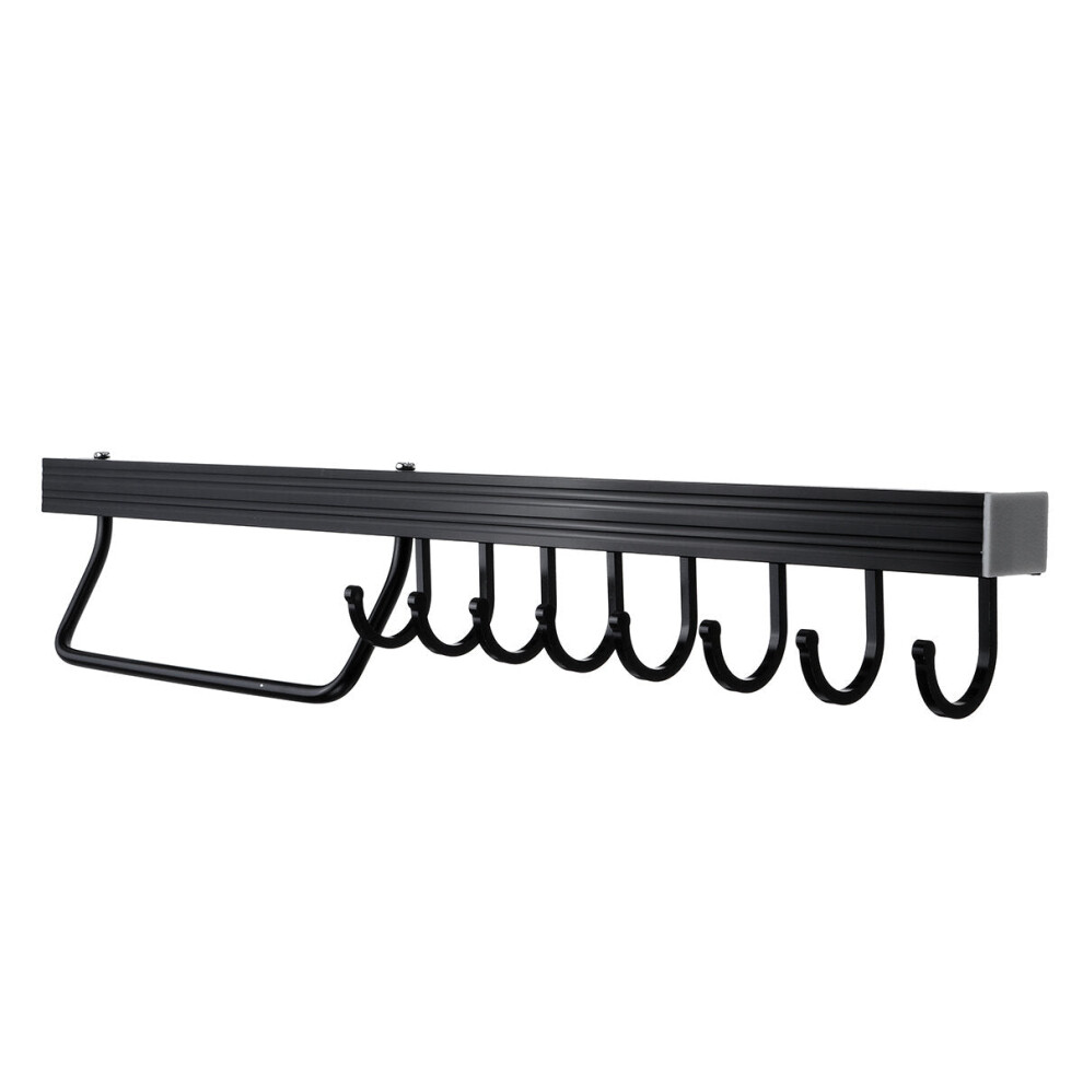 (50cm) Iron Kitchen Holder Hanging Bathroom Hanger Kitchen Organizer Cabinet Door Shelf Removed Storage Tool Rack Home Decor-image-OPC-PJGBXTM-NEW