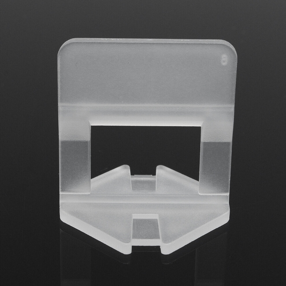 (200Pcs, 1.5Mm) 100/200Pcs 1.0Mm 1.5Mm White Ceramic Tile Leveling System Clip Tiling Accessibility Spacer Plastic Clip 1138392166086