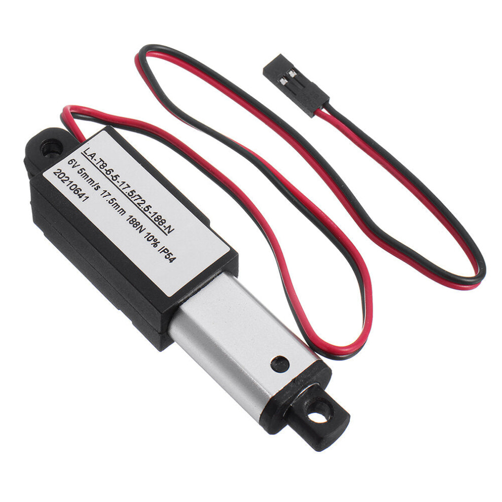(9.5Mm/S, 12V) Dc 6/12V 10Mm Stroke Mini Electric Linear Actuator Motor Telescopic Rod Lifter 9078193510393