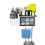 (Table Standing) Wall Mounted / Desktop Tabletop Packaging Rack Cutter Holder Hole-free Hanging Box for Kitchen Storage 2