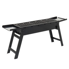 37cm Heighten Foldable BBQ Grill Stainless Steel Grilled Mesh Seasoning Board