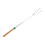 BBQ Roasting Sticks Extendable Design Wooden Handle Smores Kit for Fire Pit Sticks for Fire Pit 7