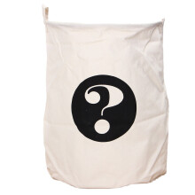 (2) Kids Baby Toys Storage Canvas Bag Clothing Laundry Hanging Drawstring