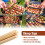 BBQ Roasting Sticks Extendable Design Wooden Handle Smores Kit for Fire Pit Sticks for Fire Pit 9