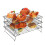 Stainless Steel Three-layer Folding Baking Cooling Rack Biscuit Rack Drying Net Baking Appliance 1