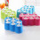 (Dark Blue) DIY Silicone 6 Cavity Fish Shape Ice Cream Mold Ice Pop Stick Maker Kitchen Tools 7