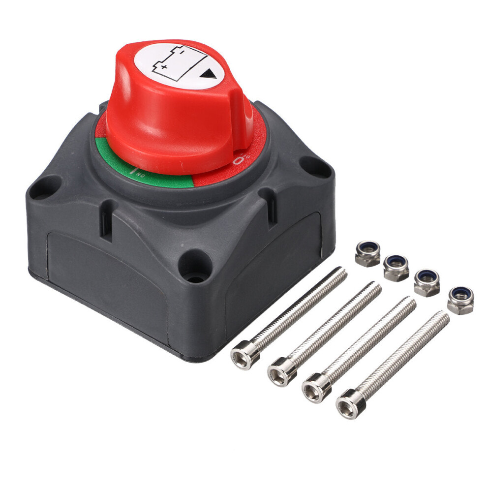 12V-48V 100A-300A Battery Master Switch Car Rv Boat Marine Dual System Selector Isolator On/Off 4250937582421